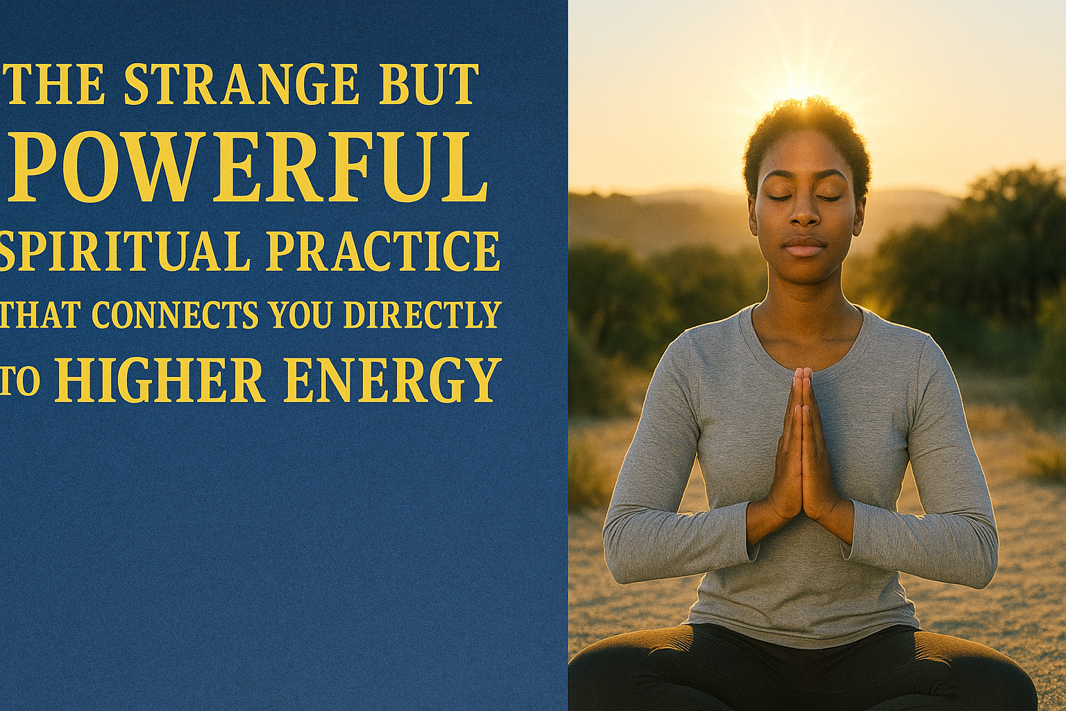 The Strange But Powerful Spiritual Practice That Connects You Directly to Higher Energy