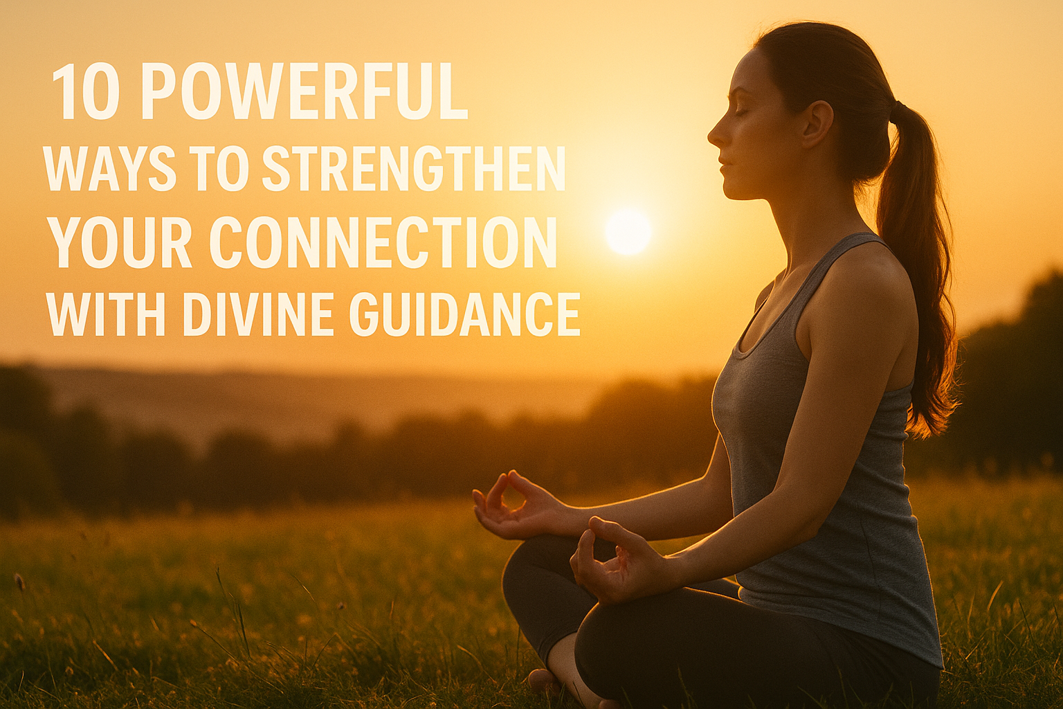 10 Powerful Ways to Strengthen Your Connection With Divine Guidance