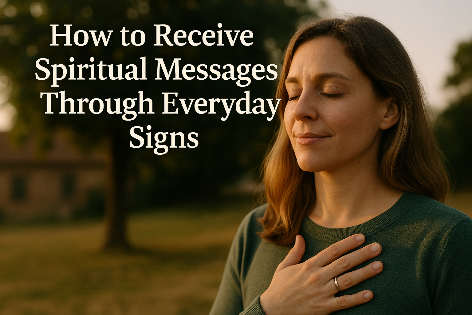 How to Receive Spiritual Messages Through Everyday Signs