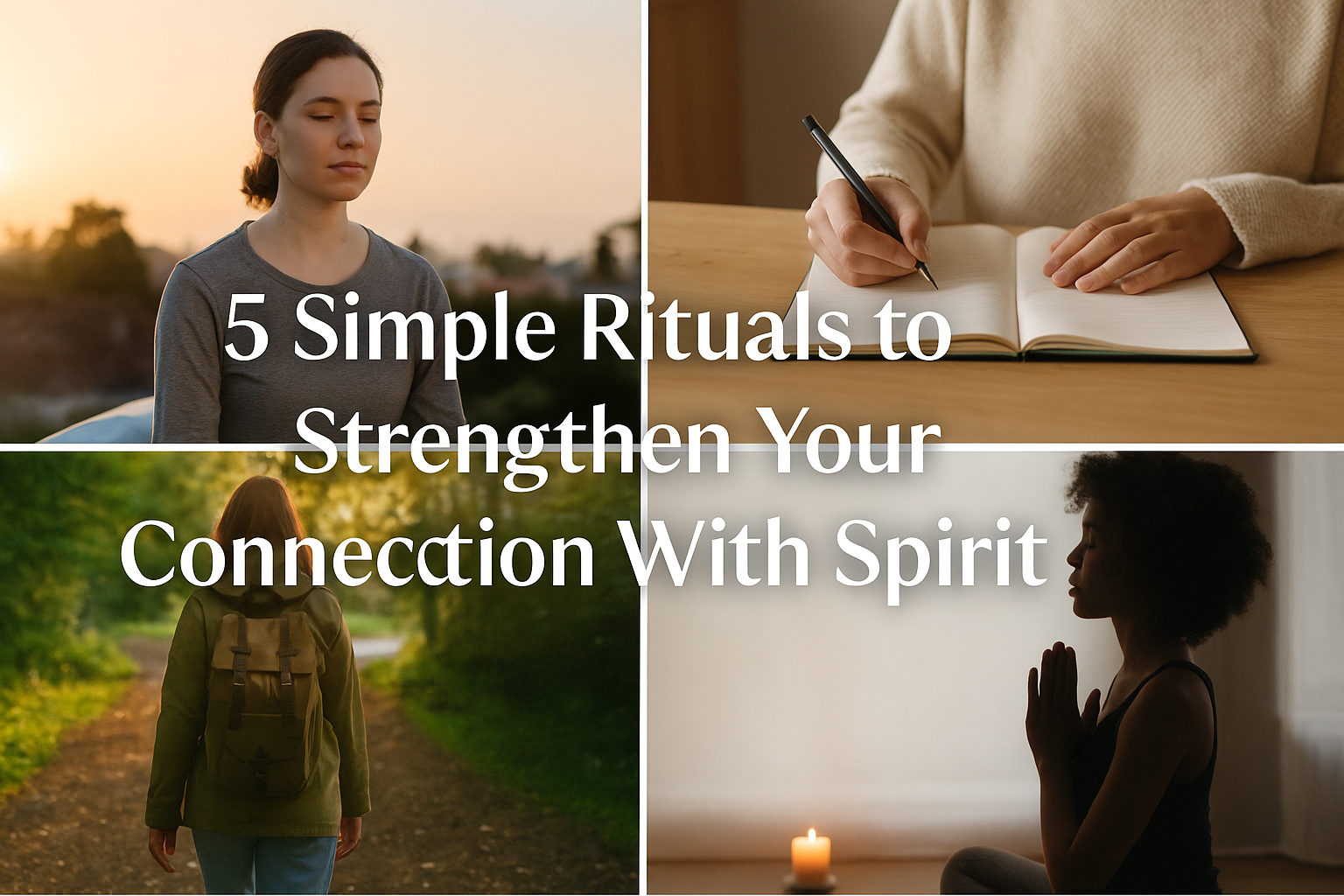 5 Simple Rituals to Strengthen Your Connection With Spirit