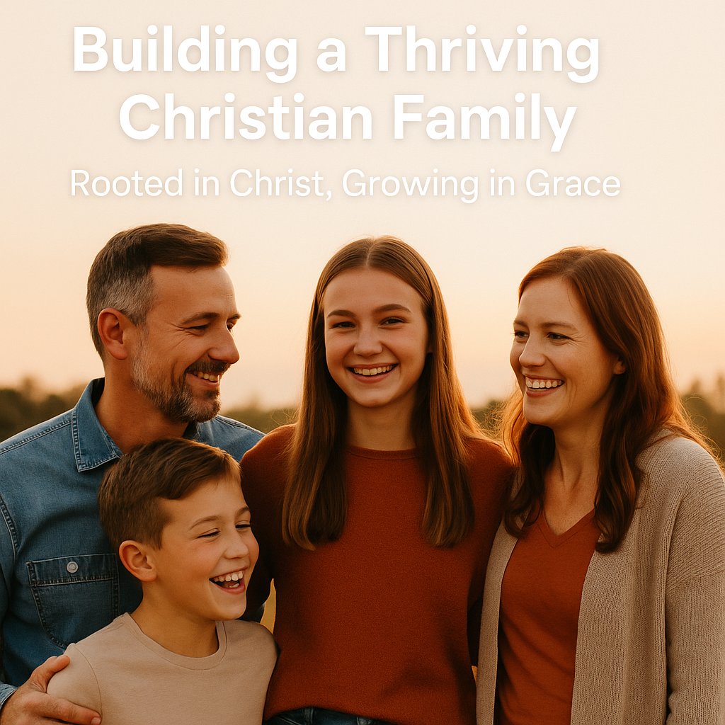 Building a Thriving Christian Family Rooted in Christ, Growing in Grace
