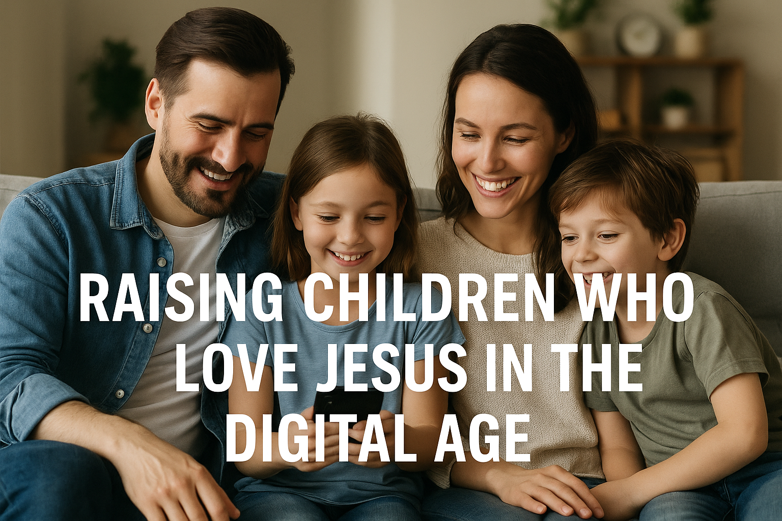 Raising Children Who Love Jesus in the Digital Age